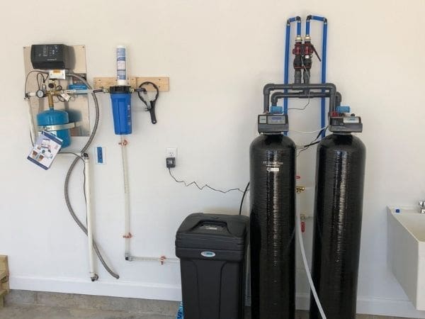 dual-tank water softener dual-tank water softener