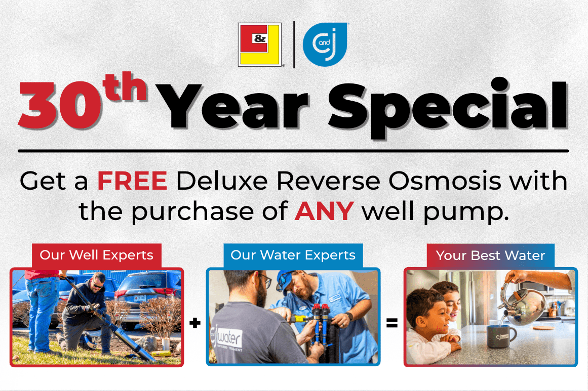 30 year Pump-RO special web page C&J - Buy a pump get an RO special